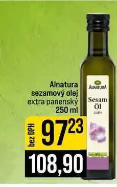 Jip Alnatura sezamový olej extra panenský nabídka