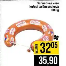 Jip Vodňanské kuře kuřecí salám podkova nabídka