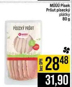 Jip MÚÚÚ Písek Pršut písecký plátky nabídka