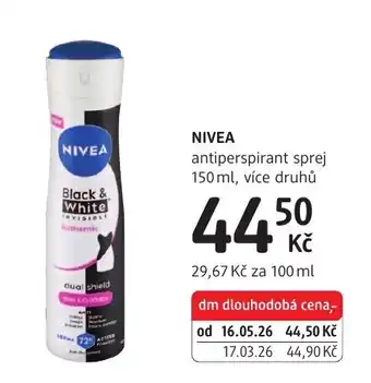 Nivea antiperspirant sprej