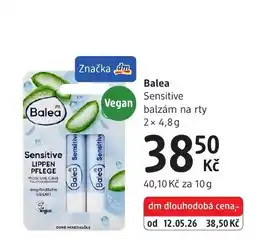 dm drogerie Balea Sensitive balzám na rty nabídka