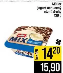 Jip Müller jogurt ochucený různé druhy nabídka
