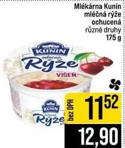 Jip Mlékárna Kunín mléčná rýže ochucená různé druhy nabídka