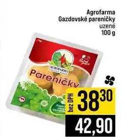 Jip Agrofarma Gazdovské pareničky uzené nabídka