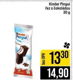 Jip Kinder Pinguí řez s čokoládou nabídka