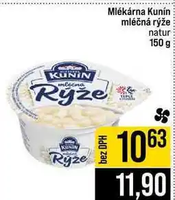 Jip Mlékárna Kunín mléčná rýže natur nabídka