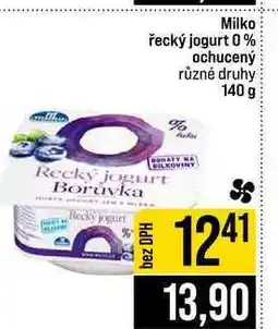 Jip Milko řecký jogurt 0% ochucený různé druhy nabídka