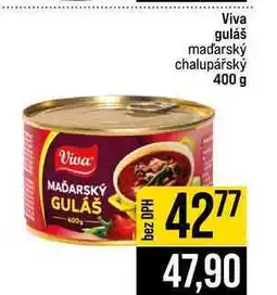 Jip Viva guláš maďarský chalupářský nabídka
