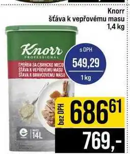 Jip Knorr šťáva k vepřovému masu nabídka