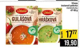 Jip Vitana instanntí polévka různé druhy nabídka