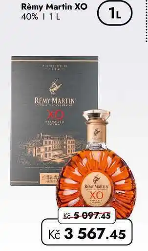 TRAVEL FREE Rémy Martin XO 40% nabídka
