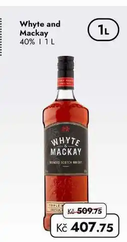TRAVEL FREE Whyte and Mackay 40% nabídka