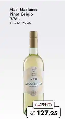 TRAVEL FREE Masi Masianco Pinot Grigio nabídka