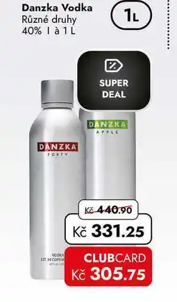 TRAVEL FREE Danzka Vodka Různé druhy 40% nabídka
