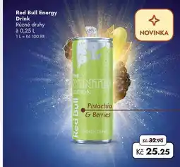 TRAVEL FREE Red Bull Energy Drink nabídka