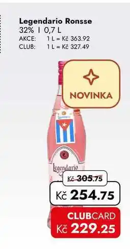 TRAVEL FREE Legendario Ronsse 32% nabídka