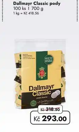 TRAVEL FREE Dallmayr Classic pody 100 ks nabídka