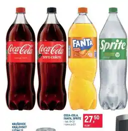 Makro Coca-Cola, Fanta, Sprite nabídka