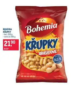 Makro Bohemia křupky nabídka