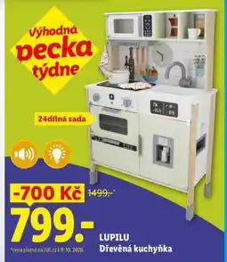 Lidl LUPILU Dřevěná kuchyňka nabídka