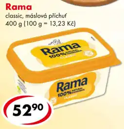 CBA Rama classic, máslová příchuť nabídka