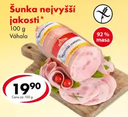 CBA Váhala šunka nejvyšší jakosti nabídka