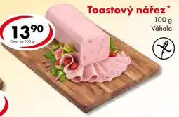 CBA Váhala toastový nářez nabídka
