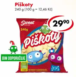 CBA Sweet Piškoty nabídka