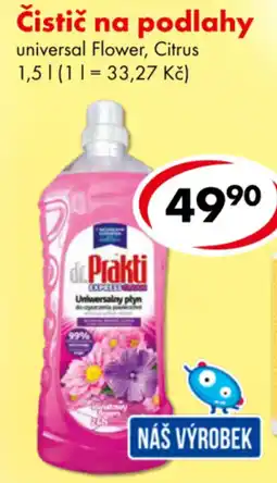 CBA Prakti universal Flower, Citrus nabídka