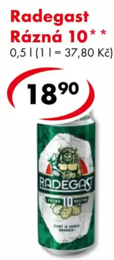 CBA Radegast Rázná 10 nabídka