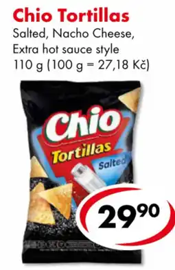 CBA Chio tortillas nabídka
