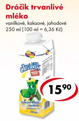 CBA tami dráčik trvanlivé mléko vanilkové nabídka