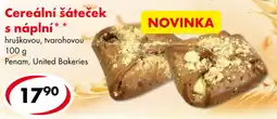 CBA Penam cereální šáteček s náplní nabídka