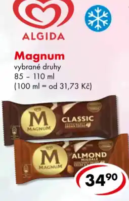 CBA Algida magnum nabídka
