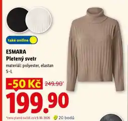 Lidl ESMARA Pletený Svetr nabídka