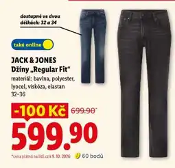Lidl JACK & JONES Džíny „Regular Fit“ nabídka