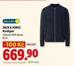 Lidl JACK & JONES Kardigan nabídka