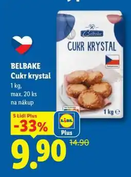 Lidl BELBAKE Cukr krystal nabídka