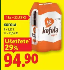 Lidl Kofola nabídka