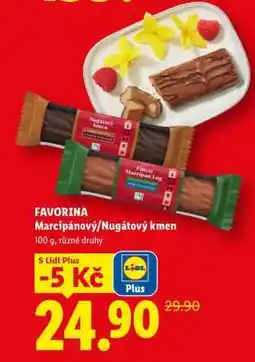 Lidl FAVORINA Marcipánový/Nugátový kmen nabídka