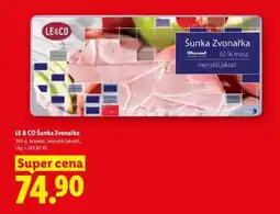 Lidl LE & CO Šunka Zvonařka nabídka