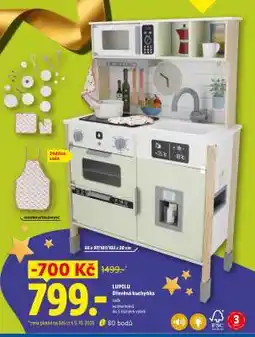 Lidl LUPILU Dřevěná kuchyňka nabídka