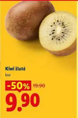 Lidl KIWI ŽLUTÉ nabídka