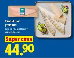 Lidl Candát filet premium nabídka