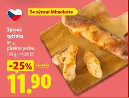 Lidl SÝROVÁ TYČINKA nabídka