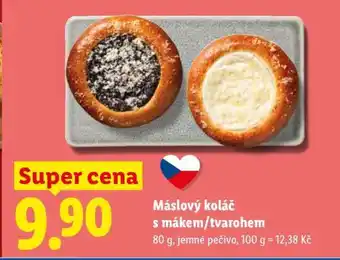 Máslový koláč s mákem/tvarohem