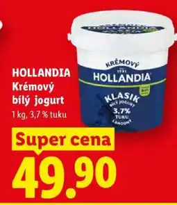 Lidl HOLLANDIA Krémový bílý jogurt nabídka