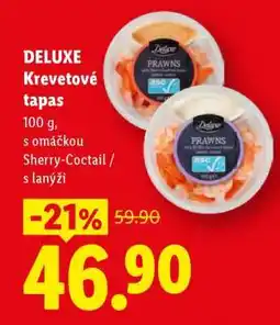 Lidl DELUXE KREVETOVÉ TAPAS nabídka