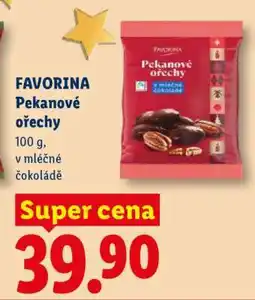 Lidl FAVORINA Pekanové ořechy nabídka