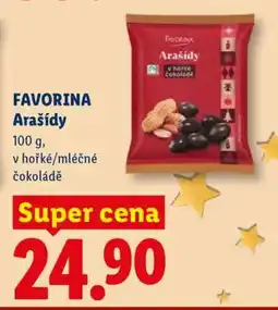 Lidl FAVORINA ARAŠÍDY nabídka